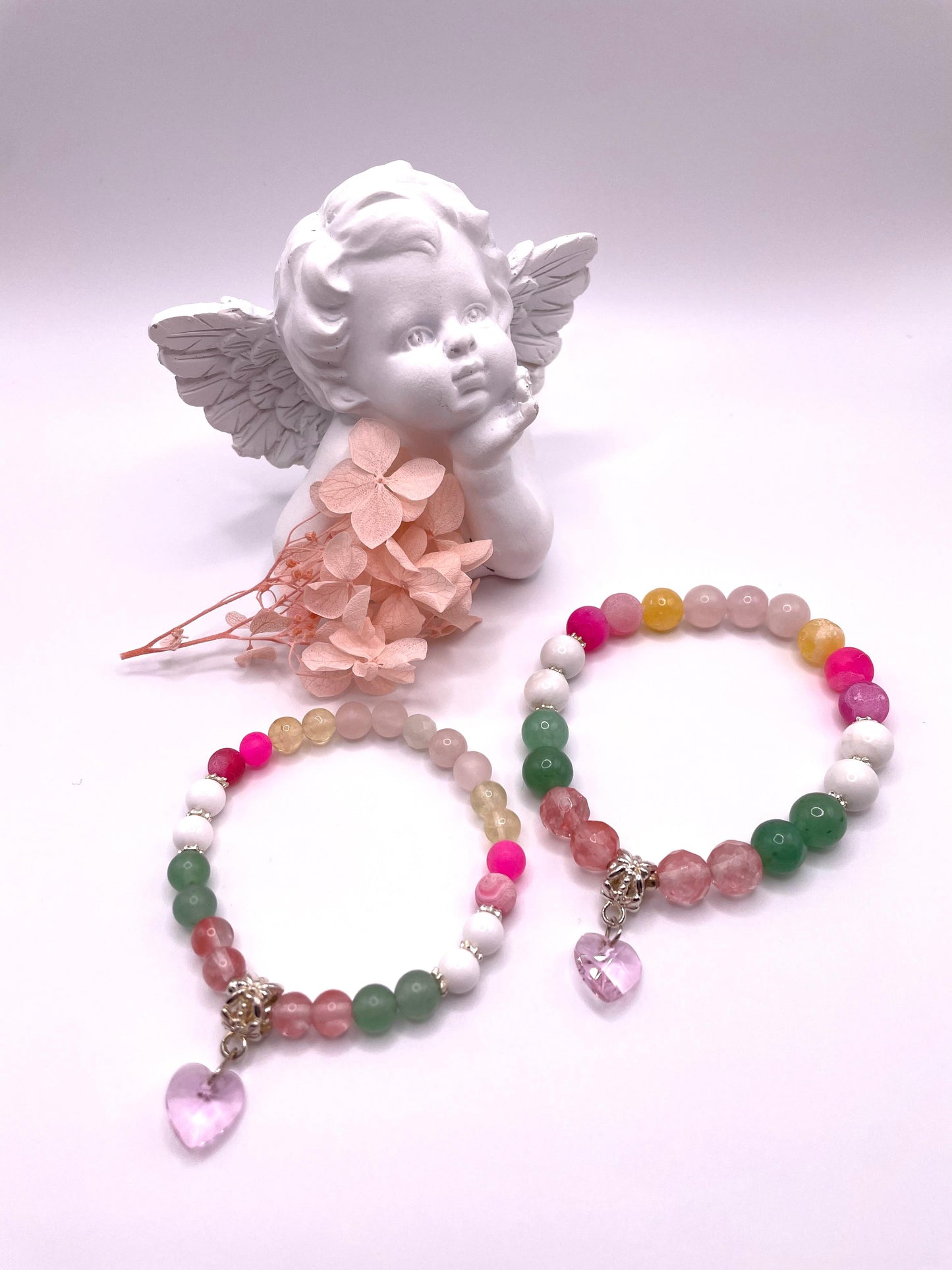 Edelstein Armbänder für Mutter und Tochter, Freundinnen