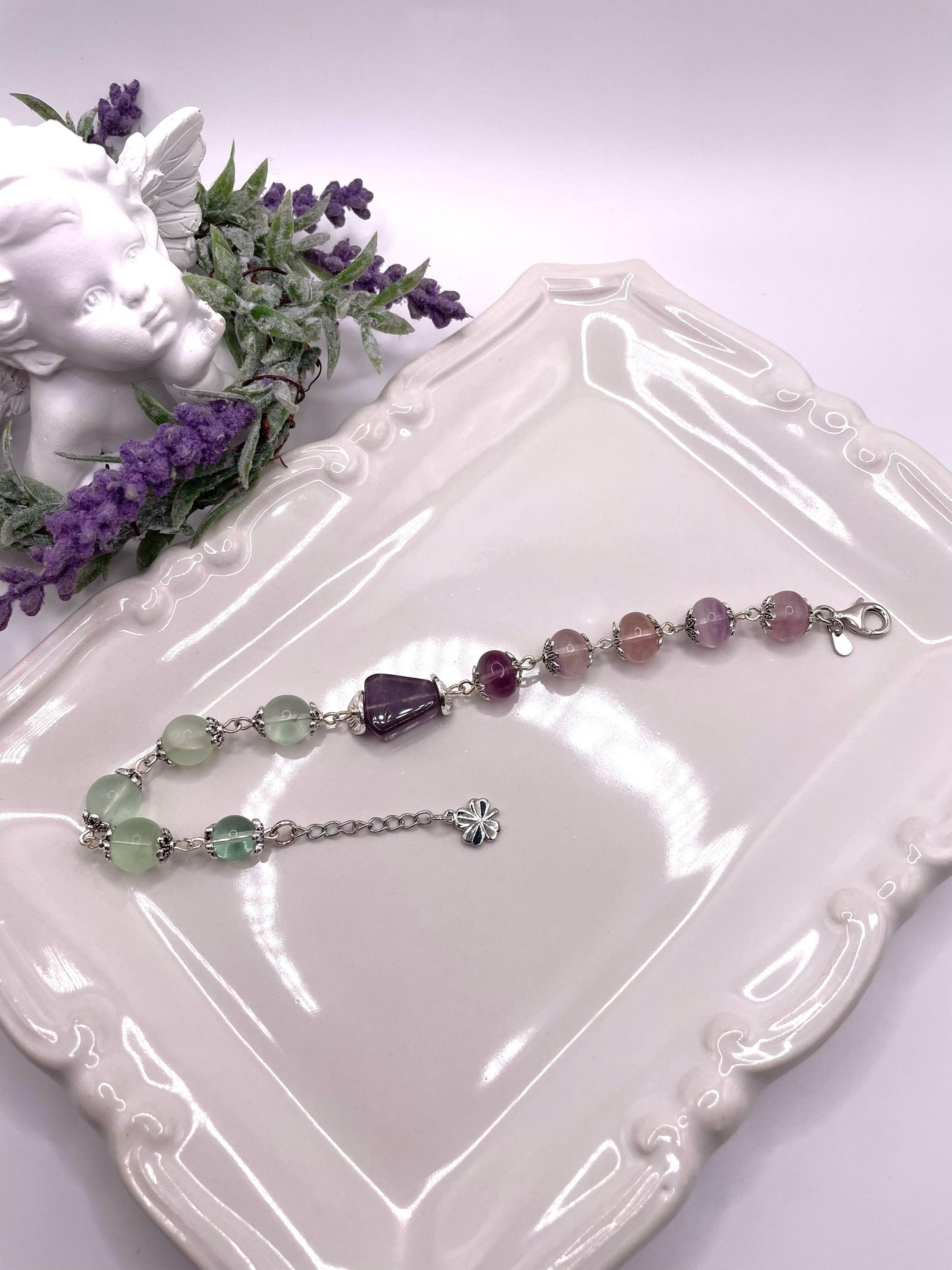 Fluorit, Armband für mehr Klarheit und Konzentration