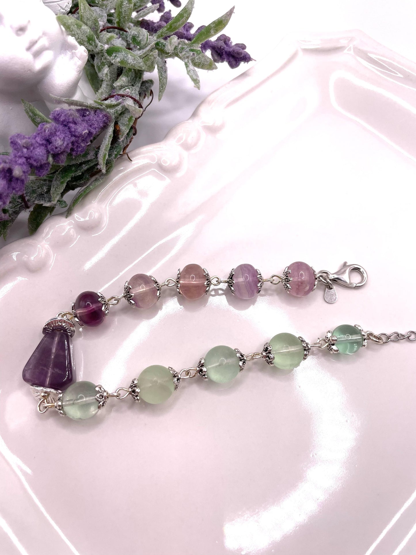 Fluorit, Armband für mehr Klarheit und Konzentration