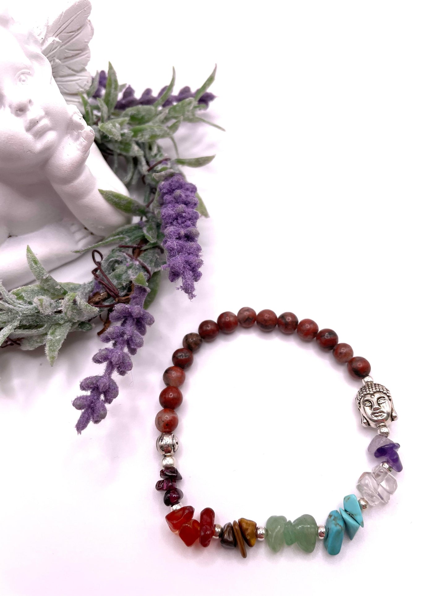 Chakren-Armband, Edelstein-Armband