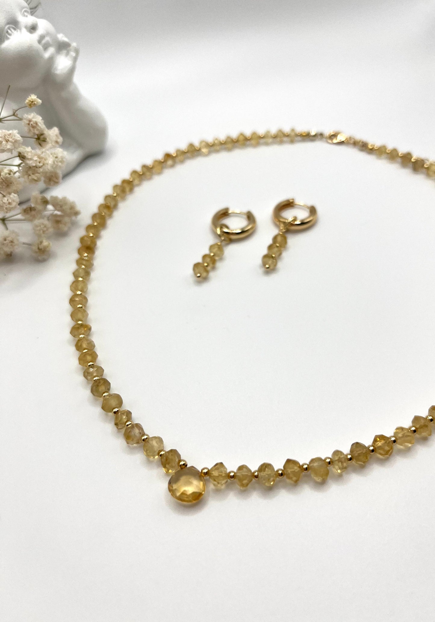 Citrin, Schmuckset für mehr Wohlstand und Erfolg