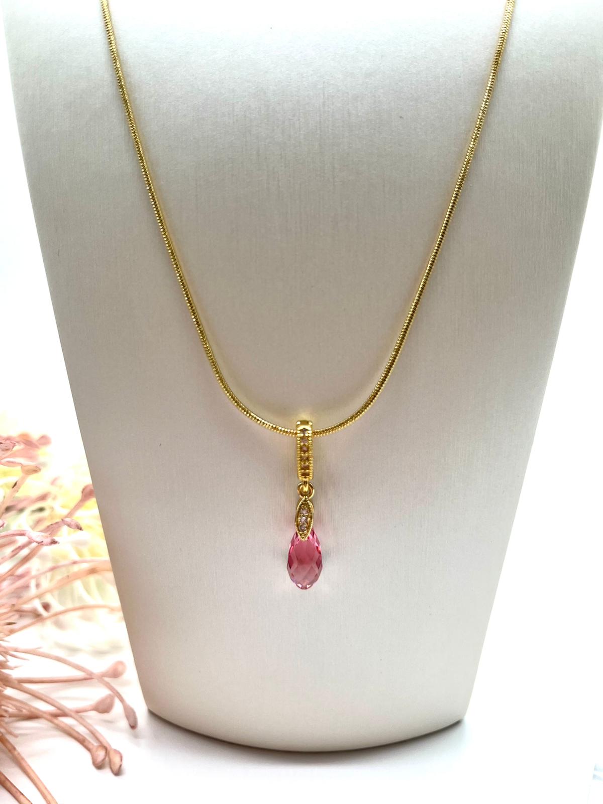 Elegantes Schmuckset mit hochwertigen Swarovski Kristallen