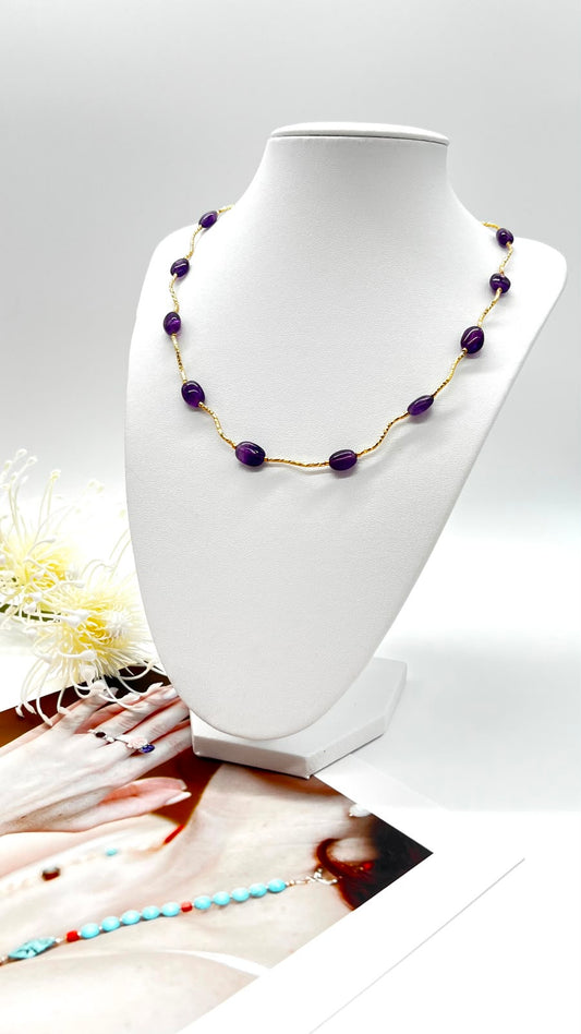 Amethyst-Collier – zeitlose Eleganz mit persönlicher Note