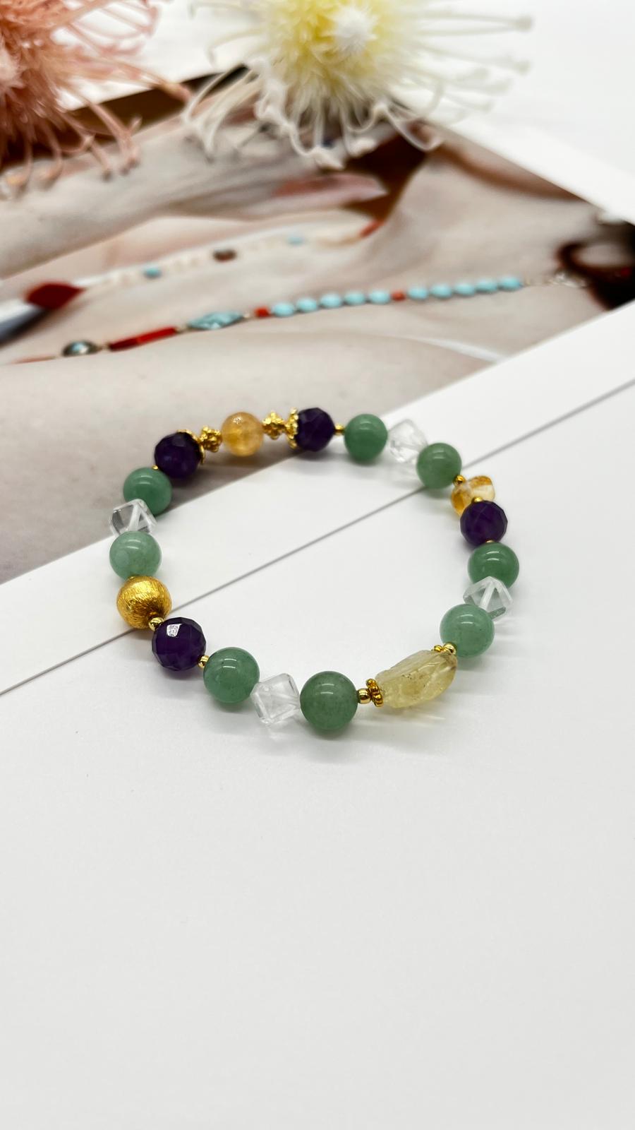 Armband für Sternzeichen Jungfrau, Edelsteinschmuck