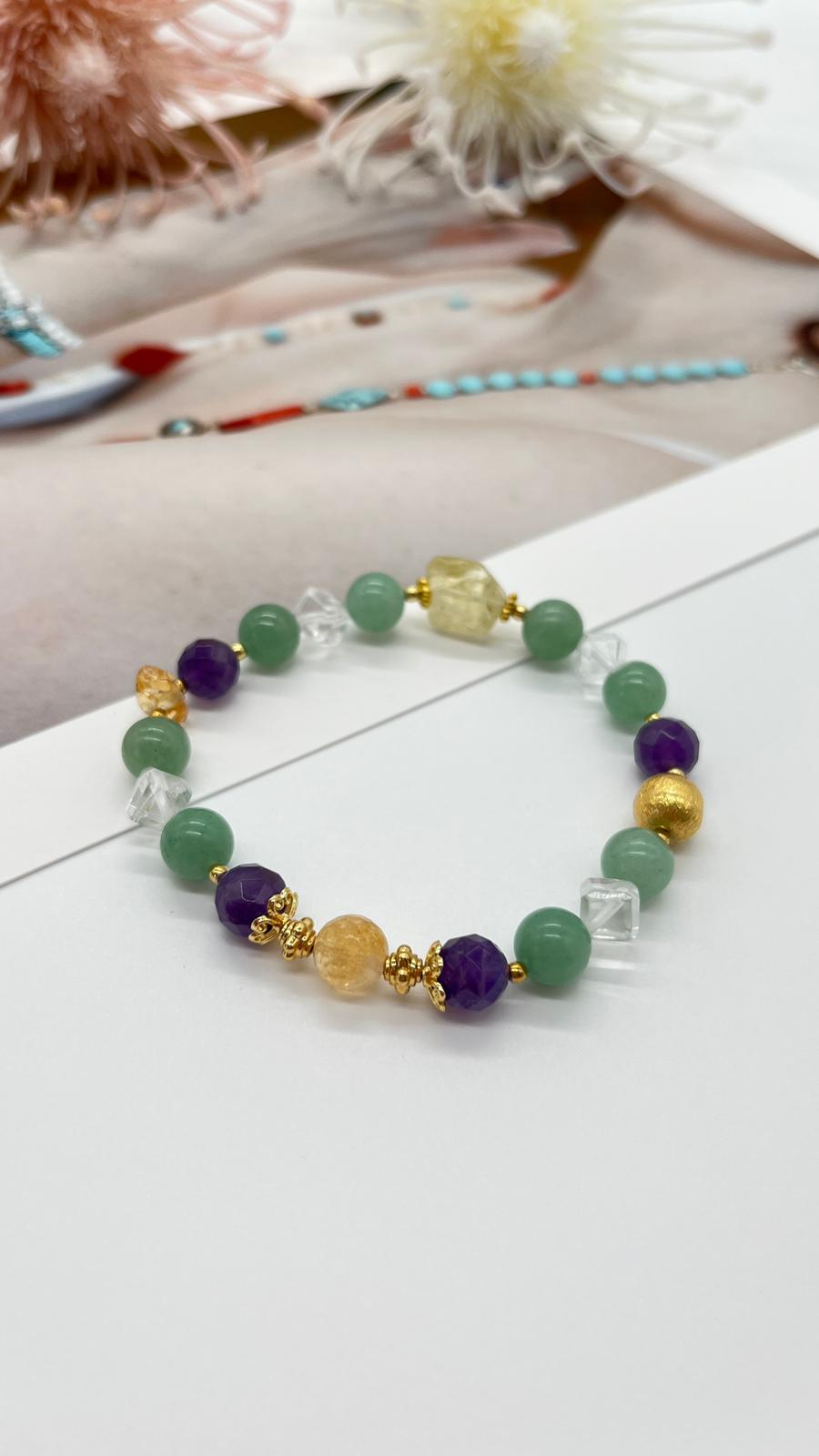 Armband für Sternzeichen Jungfrau, Edelsteinschmuck