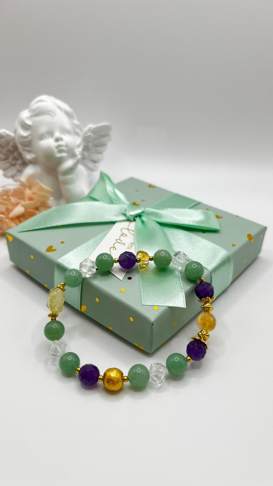 Armband für Sternzeichen Jungfrau, Edelsteinschmuck